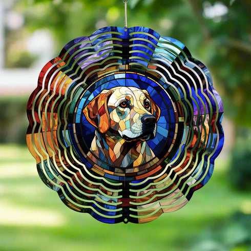 Labrador Yellow Wind Spinner